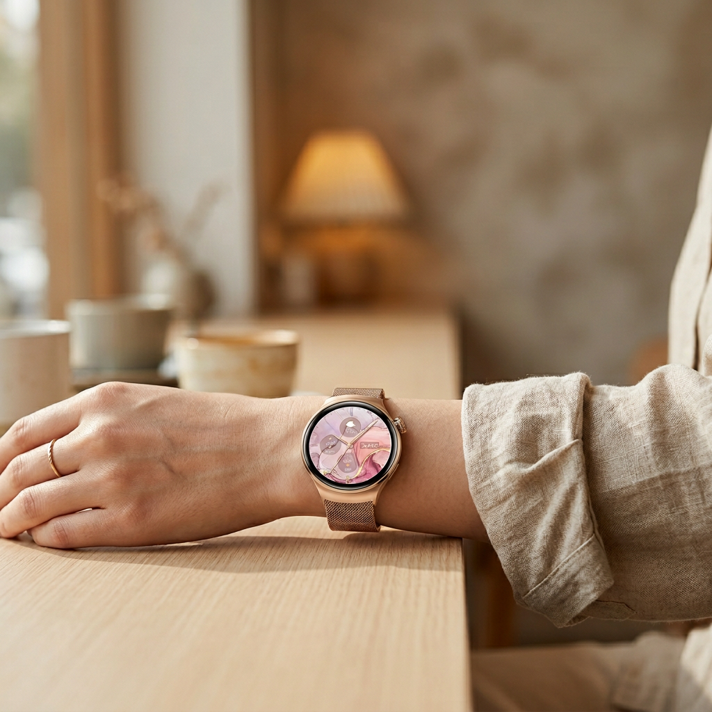 Montre Connectee Femme Elegante