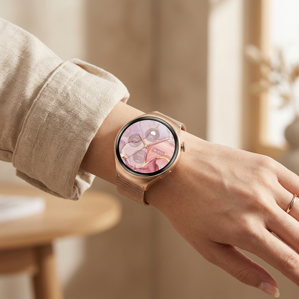 Montre Connectee Femme Elegante