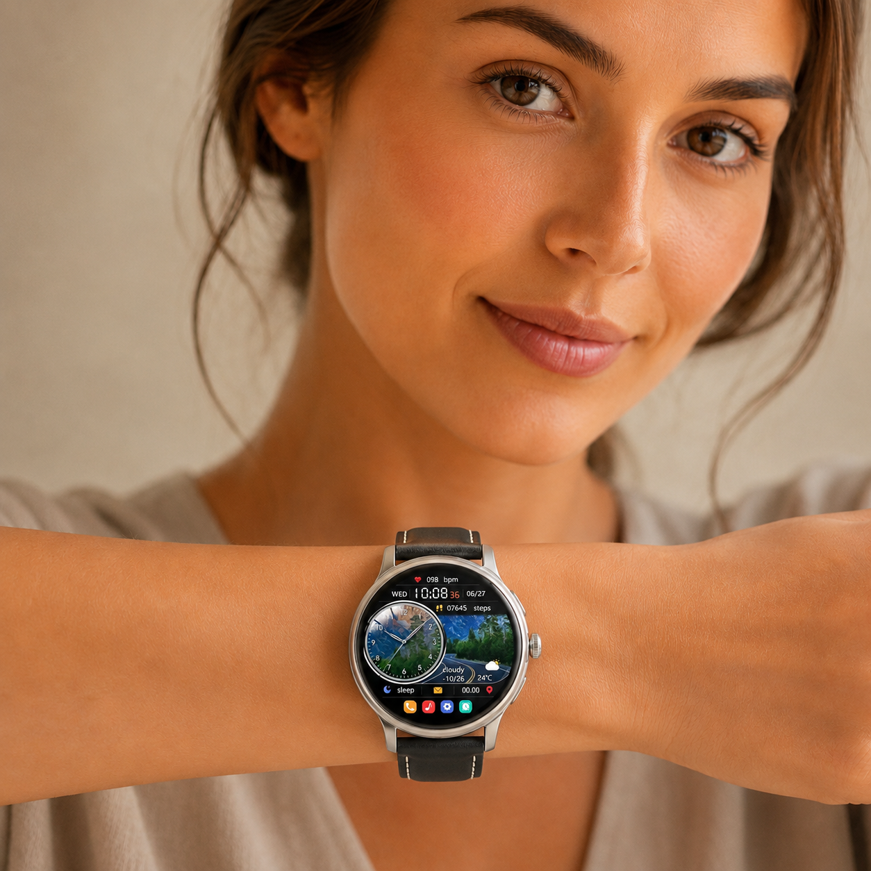 Montre Connectee Femme