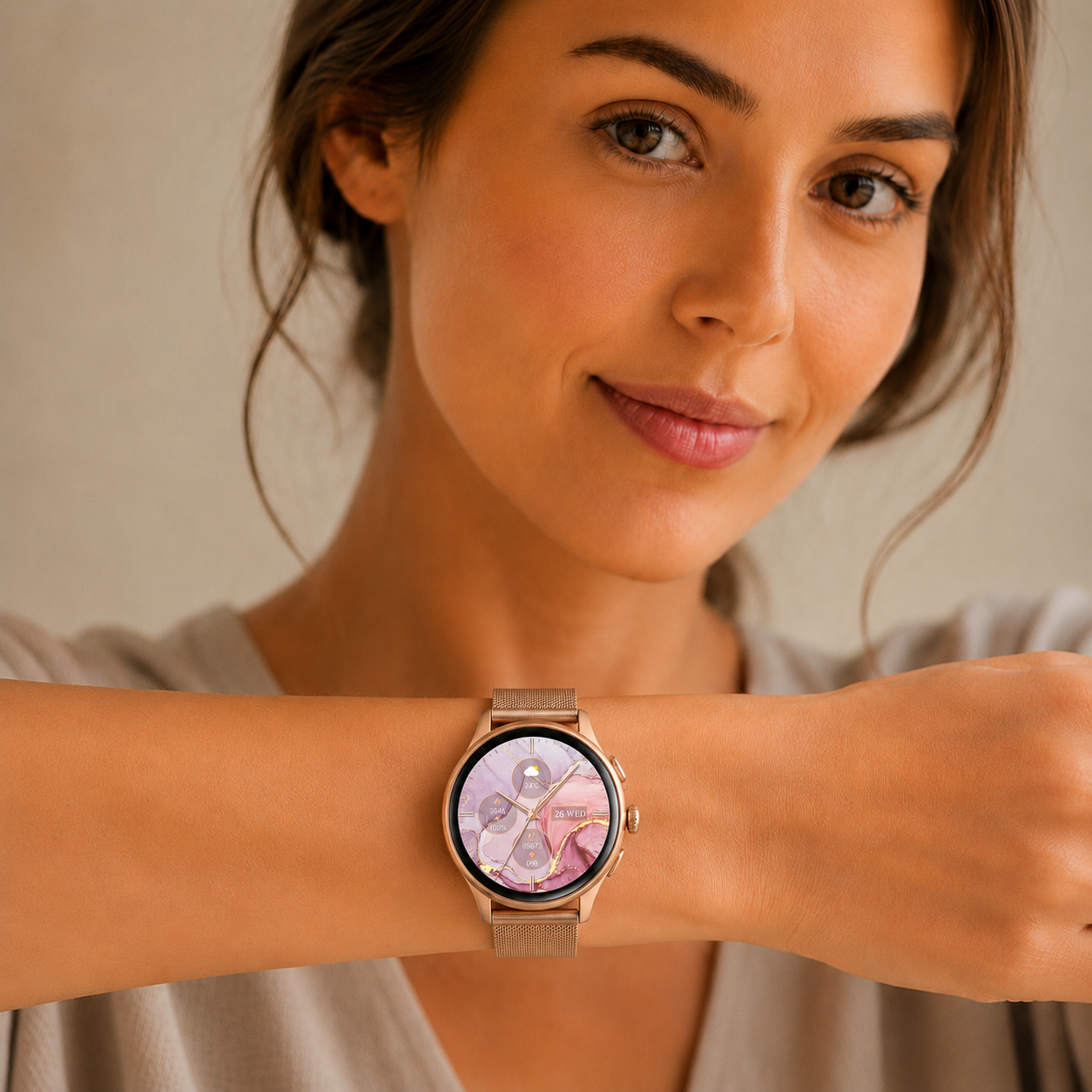 Montre Connectee Femme