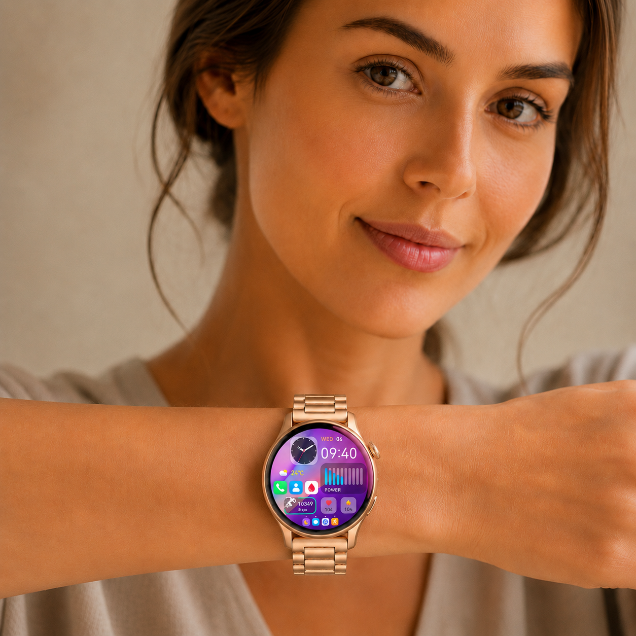 Montre Connectee Femme