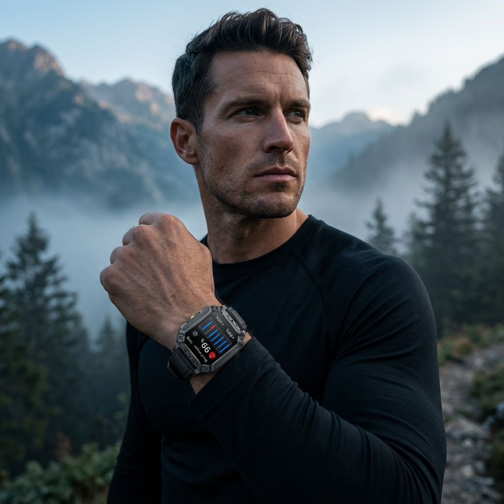 Luxe Montre Connectée Homme