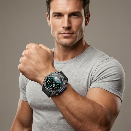 Montre Connectée Bluetooth Homme